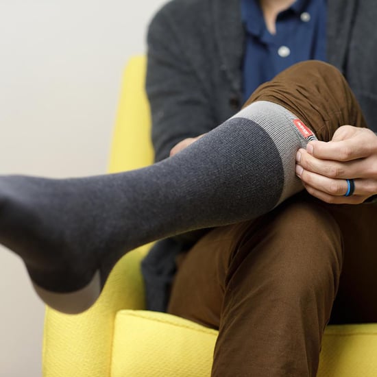 VIM&VIGR - Breite Wadenstrümpfe mit abgestufter Kompression 20-30 mmhg für Männer und Frauen - Navy - Image 3