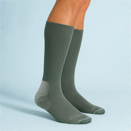 COMODO - 1 Paire Chaussettes Hautes Trekking Homme et Femme - Gris - Image 3
