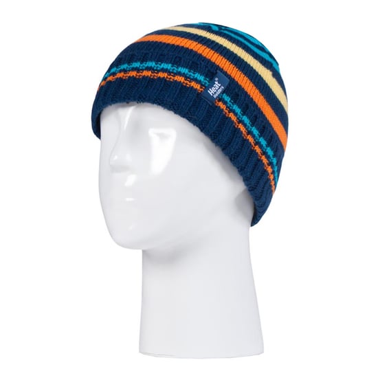 Wärmehalter - Kinder Jungen Winter gestrickt thermische Fleece gefüttert Cuffed Beanie Mütze und Handschuhe Set - NSM1P5 - Image 3