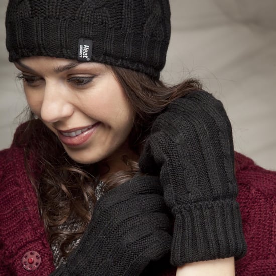 Heat Holders - Damen Mütze & Handschuhe Set für den Winter - Hellgrau - Image 4