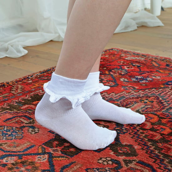 12 Paar Multipack White Frilly Lace Socken | 7 Größen | Sock Snob | Girls Cute Cotton Rich School Socken - Weiß - Image 5
