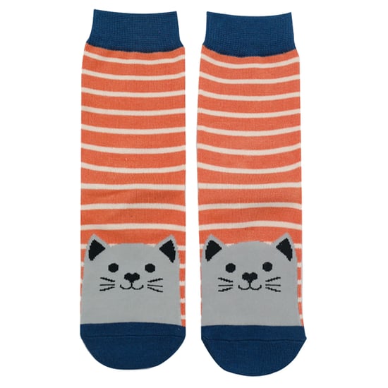 Miss Sparrow - 2er-Pack Mädchen Bambus Tier gemusterte Socken - Kitty Cats - Image 3