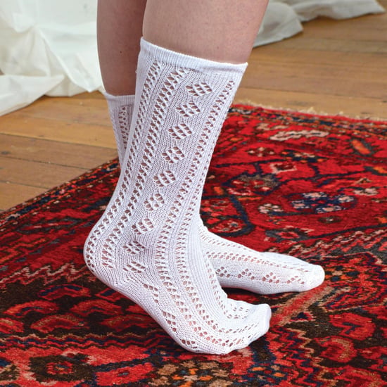 12er-Pack Mädchen Baumwollreiche Kniestrümpfe Weiß Uniform Socken - Weiß - Image 3