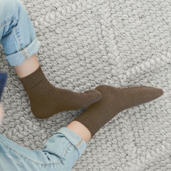 Steven - Kids Warm Merino Wool Thermal Socks - Creme - Image 5