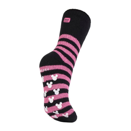 Wärmehalter - Damen dicke, niedliche, weiche, rutschfeste, kuschelige Eeyore Thermal Slipper Socken mit Griffen - Minnie Mouse - Image 4