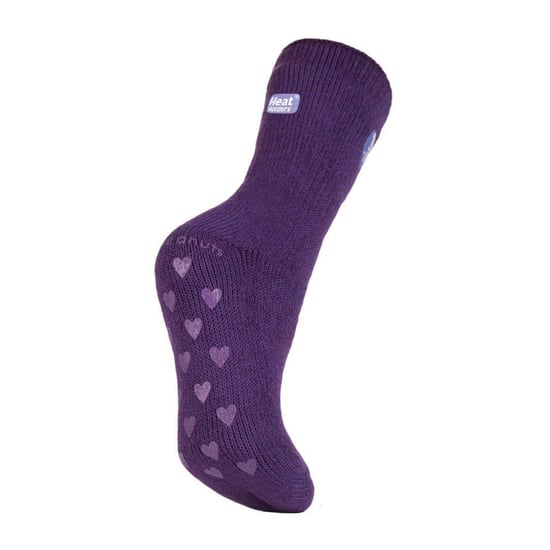 Wärmehalter - Damen dicke, niedliche, weiche, rutschfeste, kuschelige Eeyore Thermal Slipper Socken mit Griffen - Peanuts - Image 4
