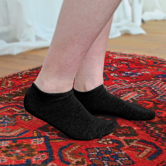 SOCK SNOB - 6er Pack Herren Baumwolle Low Cut Quarter Gym / Trainer Socken - Image 3