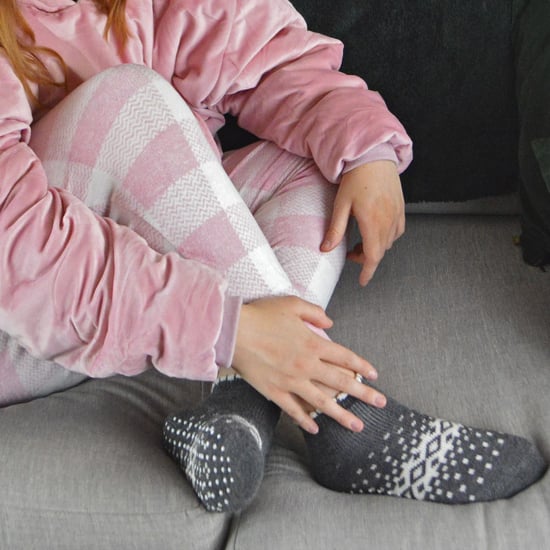 Sock Snob Damen/Damen Thermo-Slipper-Socken aus Wolle mit niedrigem Schnitt, rutschfest, Rosa - Image 3