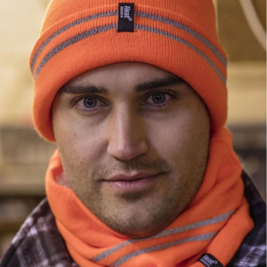 Hi Vis Mütze, Halswärmer & Handschuhe Set | Wärmehalter | Reflektierende Arbeitskleidung Set für extrem kaltes Wetter - Orange - Image 4
