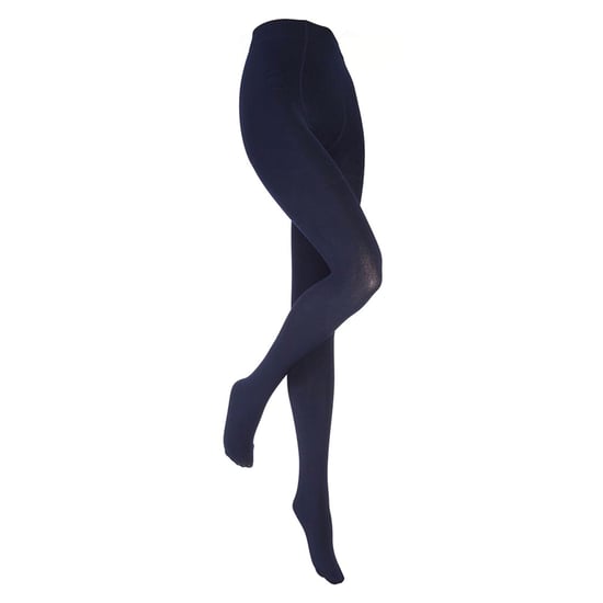 3 Paar Multipack Mädchen Thermostrumpfhosen für den Winter | Wärmehalter | Kinder Fleece isolierte undurchsichtige Strumpfhosen - Navy - Image 3