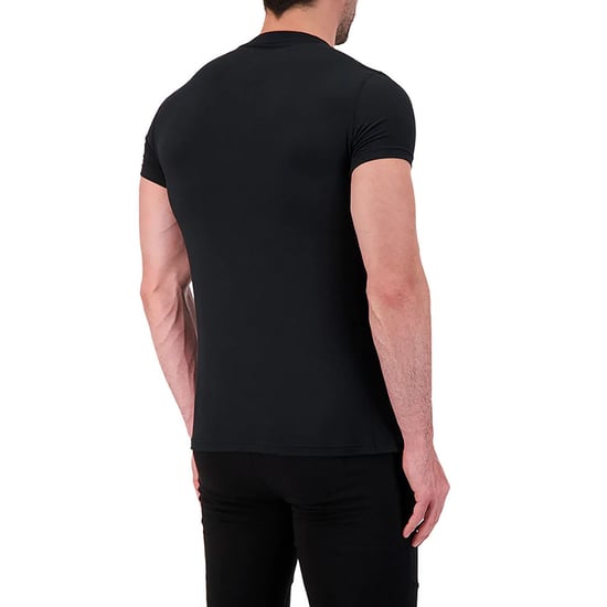 Herren-Thermo-T-Shirt für den Winter | Wärmespeicher | Atmungsaktive Thermal Short Sleeve T Shirt - Schwarz - Image 4
