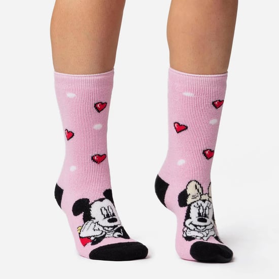 Warme Damen-Thermo-Disney-Socken | Hitzehalter Lite | Neuartige süße Minnie Mouse und Snoopy bedruckte Socken Minnie Mouse - Image 3