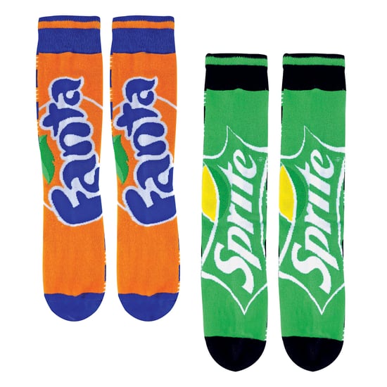 Coca Cola - 5 Pack Unisex bunt gestreift Spaß Neuheit Markenlogo Baumwolle Socken für Männer und Frauen - CM549 - Image 4