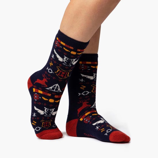 Damen Neuheit Harry Potter Socken | Wärmehalter Lite | Winter warm Spaß Muster Socken für Frauen - Harry Potter - Image 3