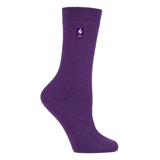 Heat Holders Ultra Lite - 4 Paar Multipack Damen Thermosocken | Ultra dünne warme Socken für Kleid Socken im Winter - lila - Image 3