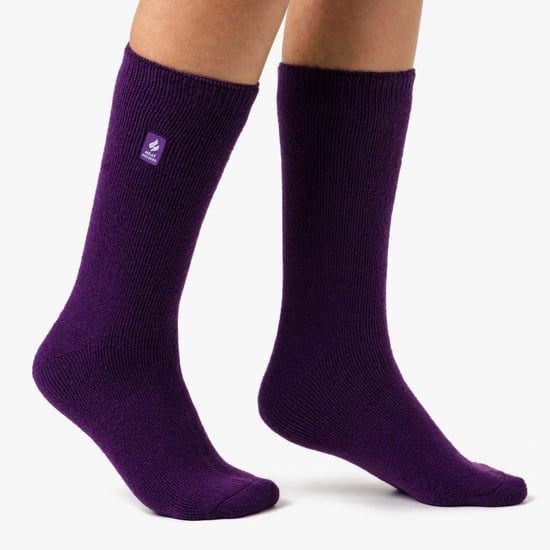 Heat Holders Ultra Lite - 4 Paar Multipack Damen Thermosocken | Ultra dünne warme Socken für Kleid Socken im Winter - lila - Image 4