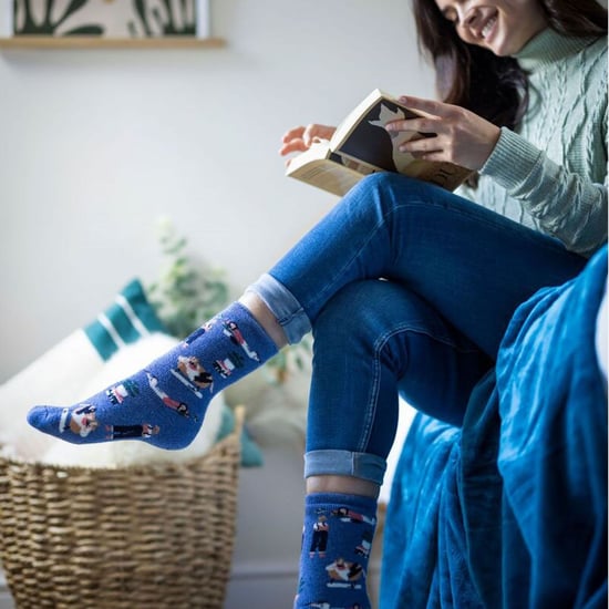 Womens Fun Hobby Socken | Heat Holders Lite | Novelty Winter Fleece gefüttert Thermosocken - Green Fingers - Image 4