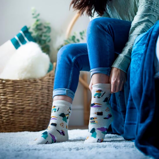 Womens Fun Hobby Socken | Heat Holders Lite | Novelty Winter Fleece gefüttert Thermosocken - Green Fingers - Image 5