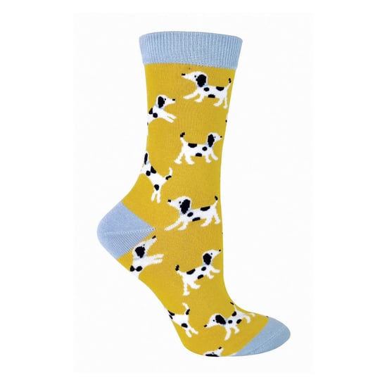 1 Pack Damen Novelty Hundemuster Bambussocken - Image 1