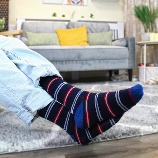 12 Paar Multipack Herren Bambus Socken | Neuheit Multicolor gepolstert lustiges Design Crew Socken - sortiert - Image 4