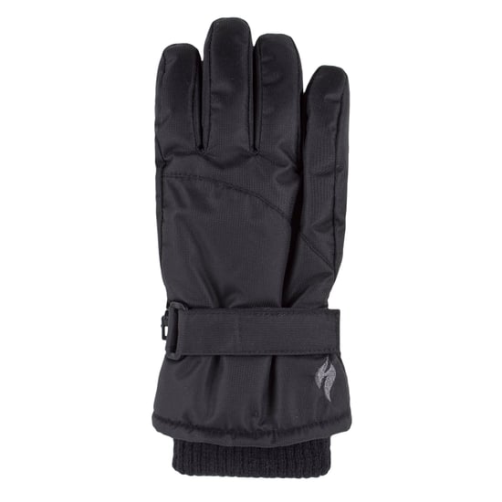 Wärmehalter - Outdoor Skihandschuhe für Kinder | Winter Warm Wasserdicht / Winddicht Thermal Fleece Handschuhe für Schnee - Schwarz - Image 4