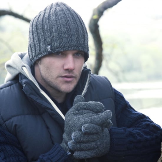 Herren Thermomütze & Handschuh Set für den Winter | Wärmespeicher | Fleece gefüttert - Navy - Image 3
