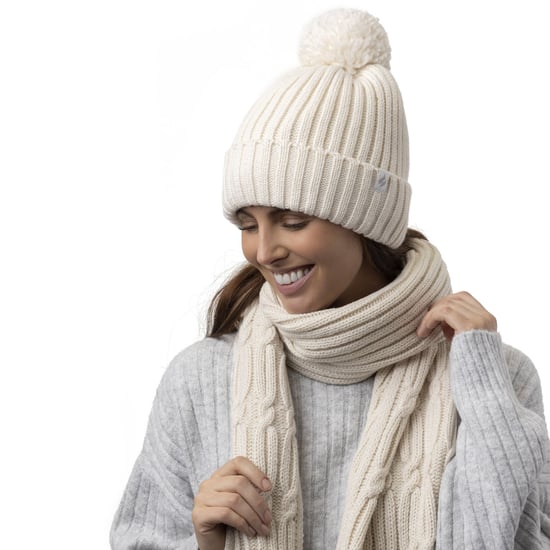 Luxus-Fleece-Winterschal für Damen | Wärmehalter | Thermo-Modeschal für Damen, Schwarz - Image 5
