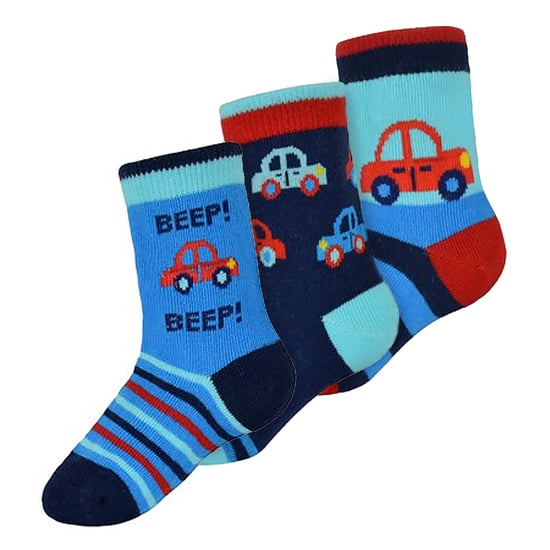 Baby Boys Cotton Cars Trucks Design Muster Socken | 6 Paar Multipack | Sock Snob | Socken für Kleinkinder - Cars - Image 4