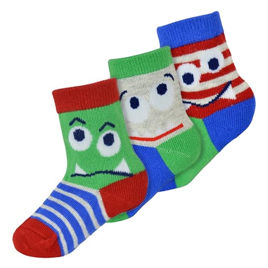 6 Pack Baby Boys Monster Dinosaurier Design Muster Socken | Socken Snob | Lustige Baumwolle Kleinkind Socken - Dinosaurier - Image 3
