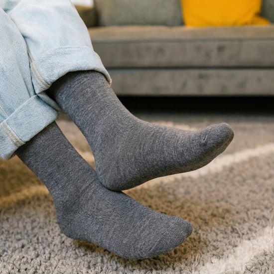 12 Paar Multipack Mädchen Kniestrümpfe | Atmungsaktive lange Baumwolle Schule Socken | Farbe Option - grau, schwarz, weiß, blau - grau - Image 5