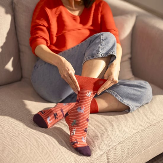 Sanfte Griffigkeit - 6 Paar Damen Socken ohne Gummi - Liebesvögel - Image 5
