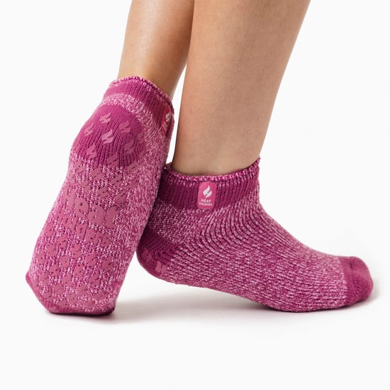 Wärmehalter - 3-Paar-Multipack Damen-Slipper-Socken mit Grippern - Pisa 2 - Image 3