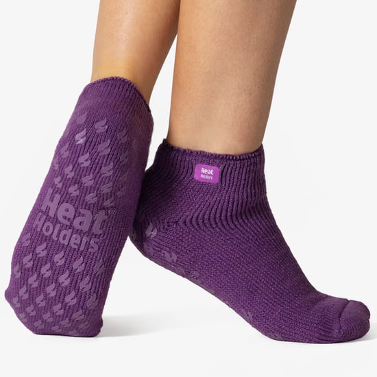 Heat Holders - 3-Paar-Multipack Damen-Slipper-Socken mit Grippern - lila - Image 3