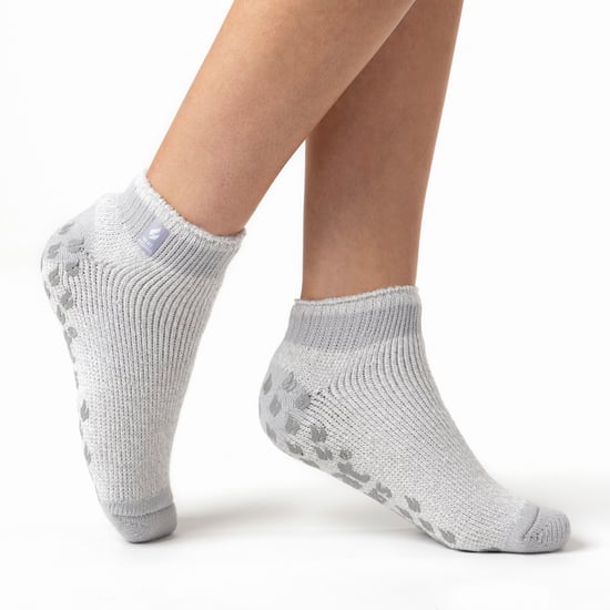 Wärmehalter - 3-Paar-Multipack Damen-Slipper-Socken mit Grippern - Pisa 1 - Image 5