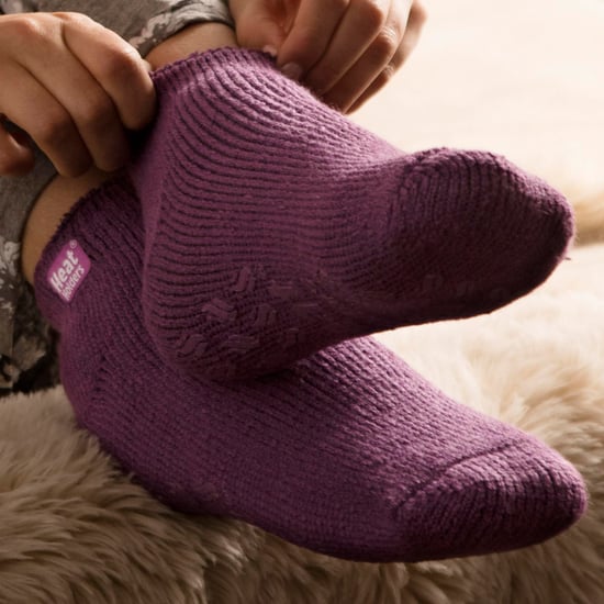 Heat Holders - 3-Paar-Multipack Damen-Slipper-Socken mit Grippern - lila - Image 4