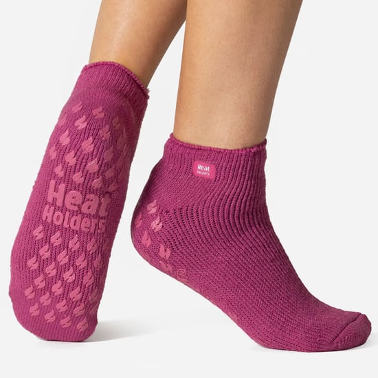 Heat Holders - 3 Paar Multipack Damen Knöchel Slipper Socken mit Gripper - Mid Pink - Image 3