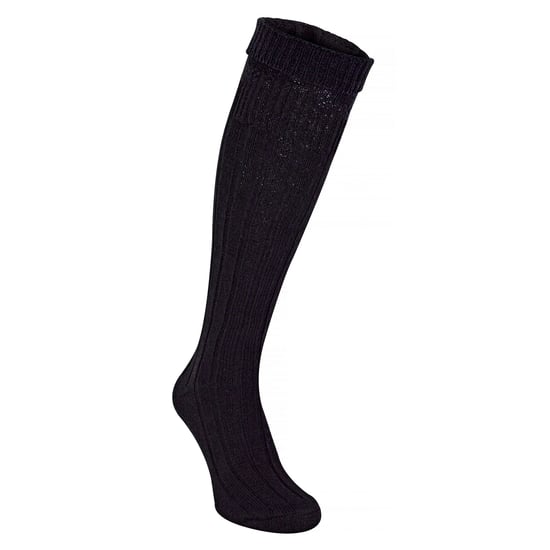 Herren Wolle Kilt Socken | Warm Knee High Socken | Atmungsaktiv Outdoor lange Boot Socken für Männer - Schwarz - Image 4