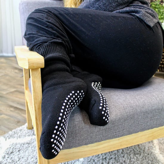 THMO - 3 Paar mit Fleece gefütterte, atmungsaktive Damen-Slipper-Socken - Schwarz - Image 4