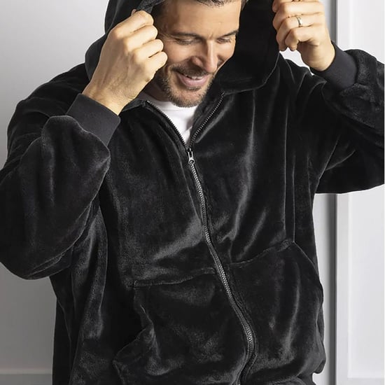 Heat Holders - Mens Soul Warming Soft Fleece Lounge Hoodie - Schwarz - Image 3