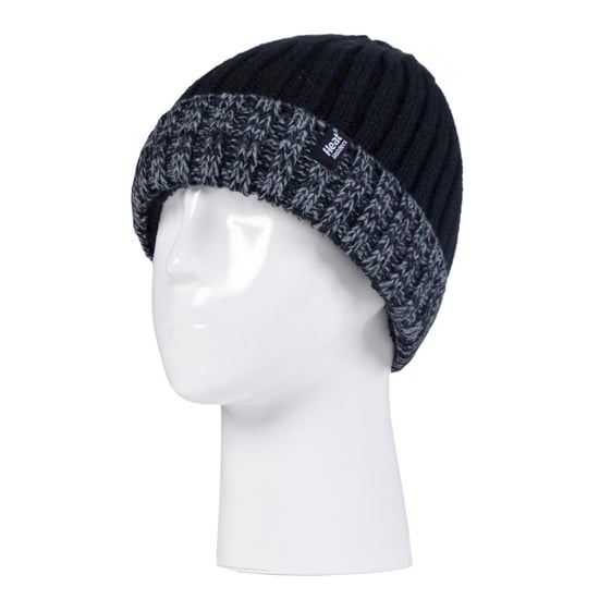 Wärmehalter - Kinder Jungen Winter warmes Fleece gefüttert isoliert stricken umdrehen Manschette gerippte Mütze und Handschuhe Set - BS2P9710 - Image 3