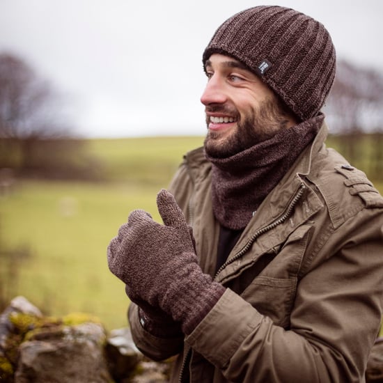 Heat Holders - Thermische Wintermütze, Halswärmer und Handschuhe aus Fleece für Männer - Grau - Image 4