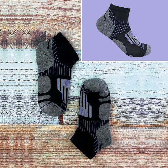 12 Paar Multipack Damen Radsport Socken | Socken Snob | Schwarz Low Cut Socken | Ideal für Laufen, Fitnessstudio & Sport - Schwarz - Image 4