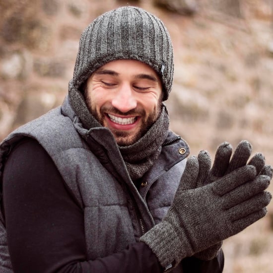 Wärmehalter - Thermische Wintermütze, Halswärmer und Handschuhe aus Fleece für Männer - Schwarz - Image 5