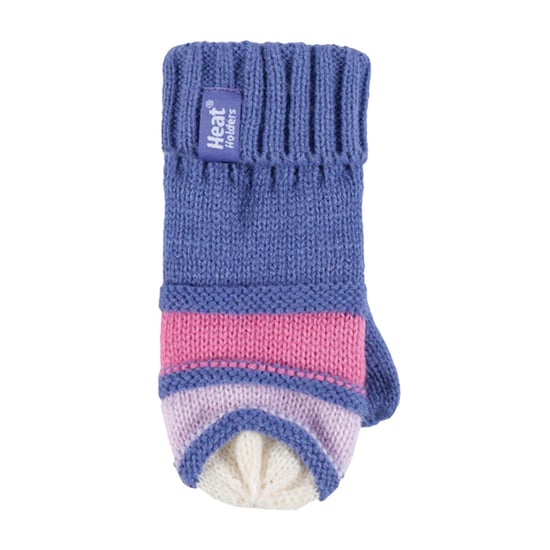 Wärmehalter - Kinder Mädchen Winter Warm Fleece gefüttert Kabel gestrickt Thermal Beanie Mütze und Fäustlinge mit Ohrenklappen - LS1P10 - Image 4