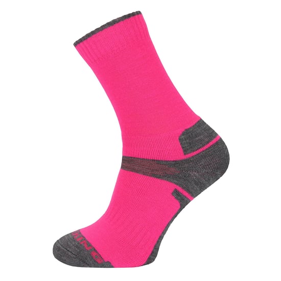 Kinder Merinowolle Wandern Socken | Comodo | Anti Blister Socken - Rosa - Image 3