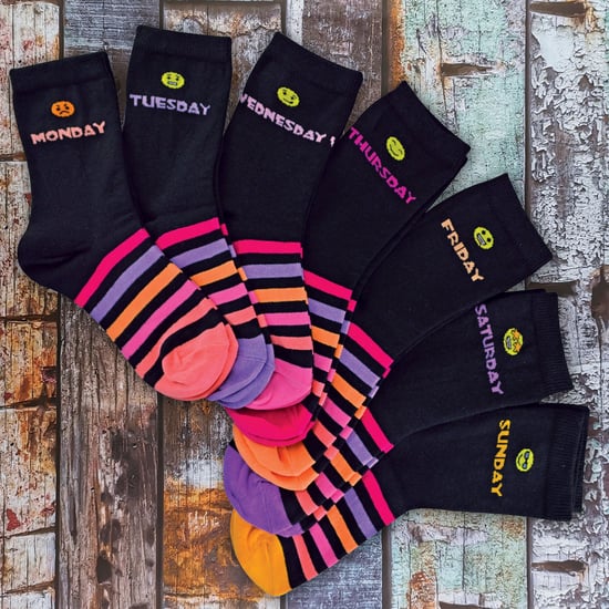 Kinder Neuheit Tage der Woche Socken | 7 Paare | Für Jungen & Mädchen - Image 4