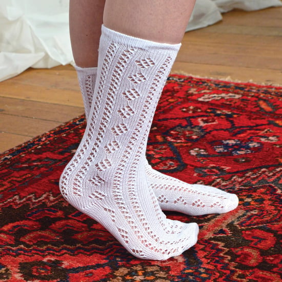 12 Paar Multipack Girls Pelerine Ankle Cotton Socks - Weiß - Image 5