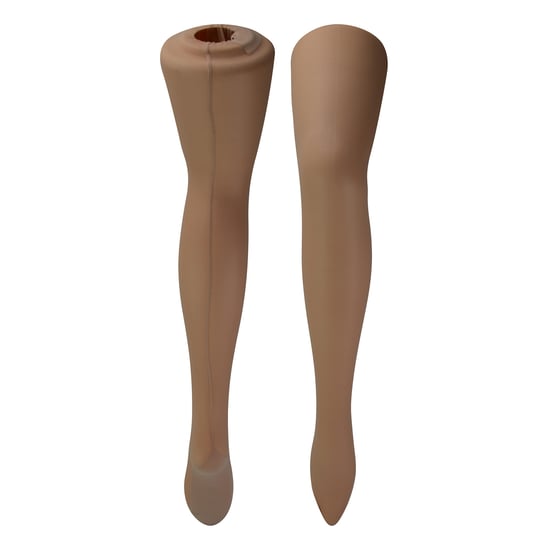 Sock Snob - Womens Vintage Seamed Tights | 3 Paar Multipack | 40 Denier Knee High Ultra Sheen Tights mit Line Up the Back - Nude / Nude - Image 3