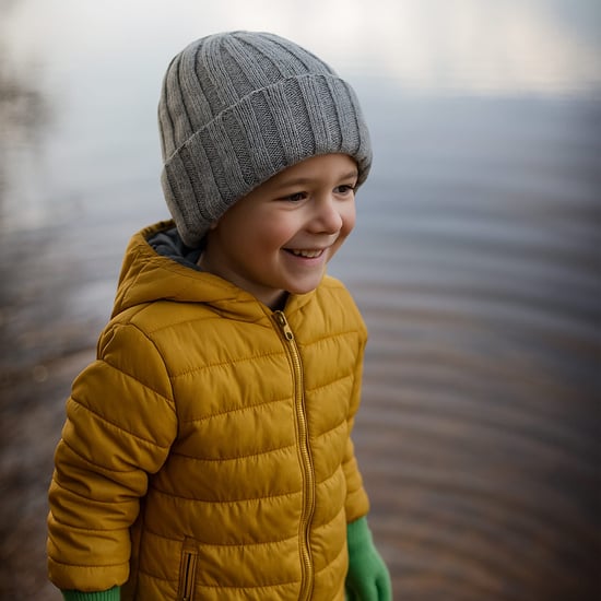 Wärmehalter - Jungen jeden Tag lässig tragen gerippte Turnover Wintermütze für Kinder - Pebble Melange - Image 4