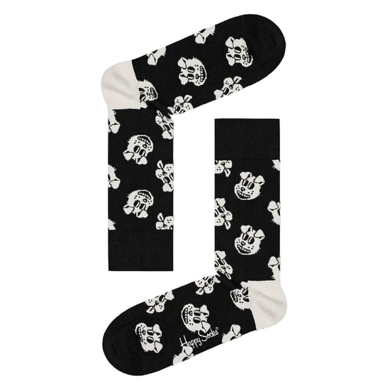 Happy Socks Neuheiten Bunte Helle Baumwollmischung Hundesocken - Schwarz - Image 3